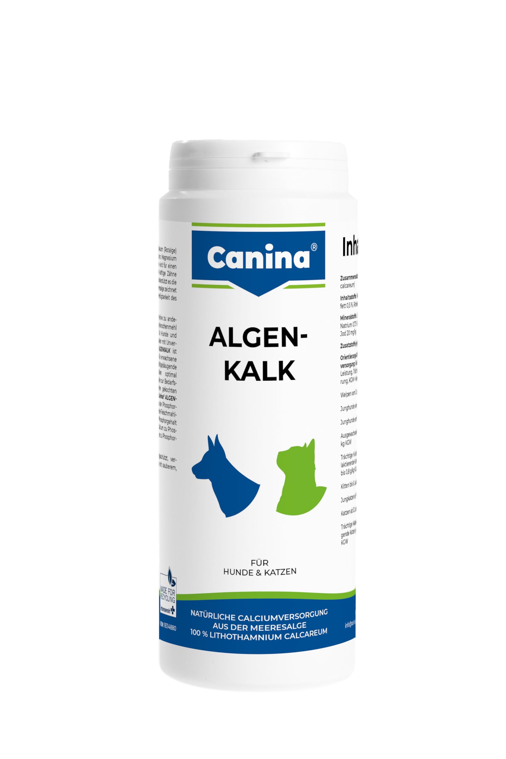 Chaux d'algues 400 g pour éliminer la mousse de la pelouse acide