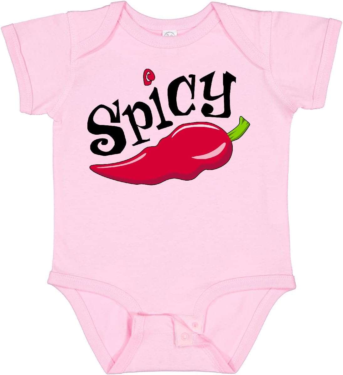 inktastic Spicy- Hot Chili Pepper Baby Bodysuit