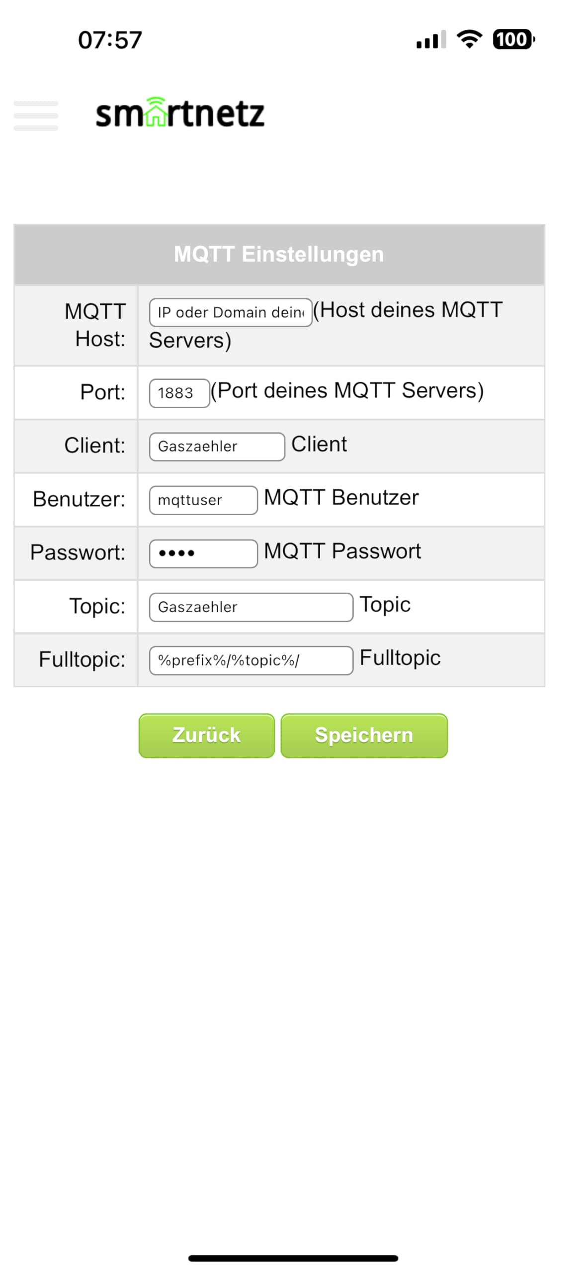 Smartnetz Smart Gas Reader 5 BK4 / BK G4- WiFi mit APP Anbindung & Tasmota INAPP Fernsteuerung | WLAN | MQTT | HOMEASSISTANT | Für alle BK4 Modelle Gaszähler AUSLESEN (Gasreader 5)