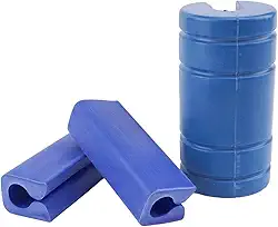 Protetor de popa de motor de popa marítimo barco com travas de parada de direção para Yamaha Mercury Johnson Evinrude reboque de motor ou transporte borracha azul