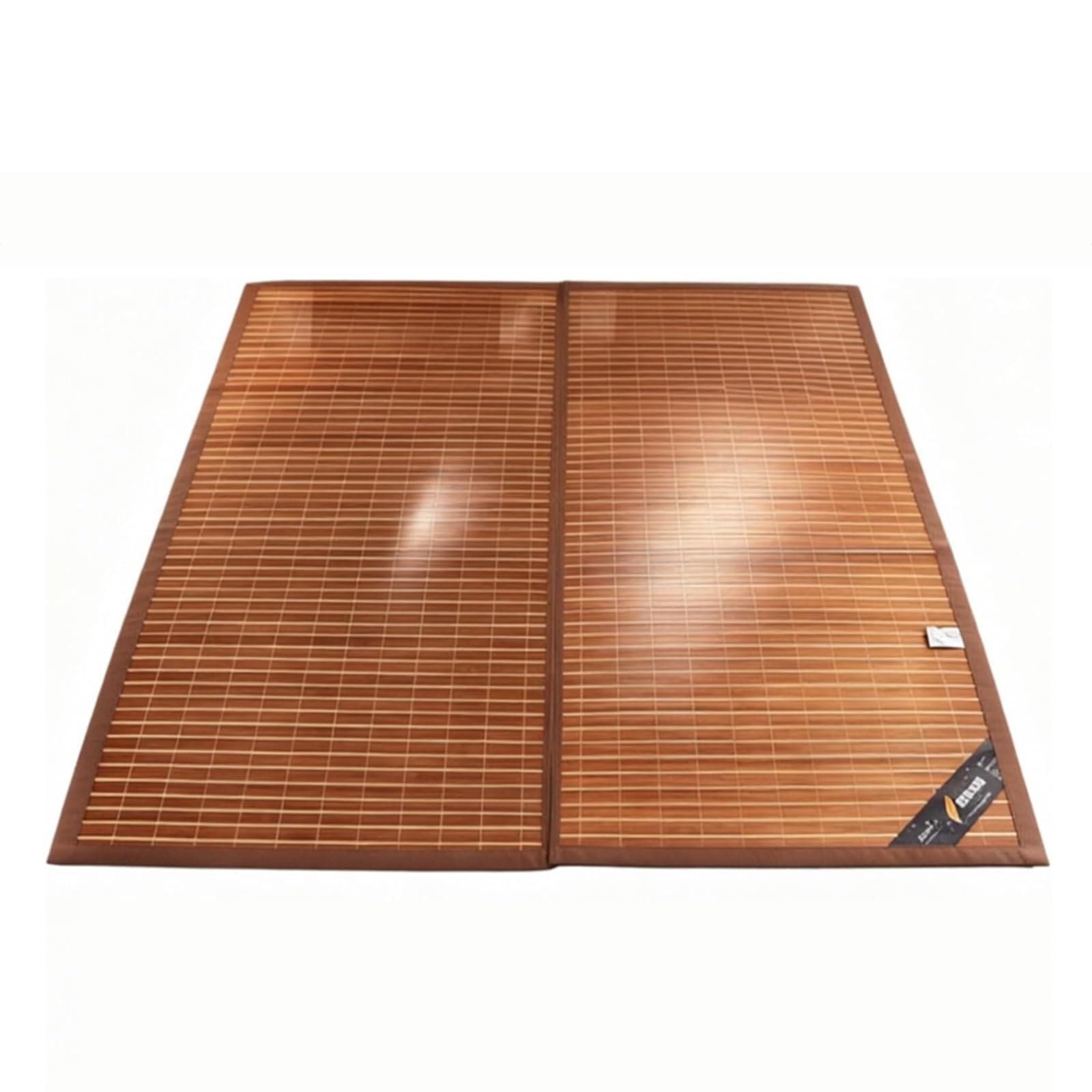 Double-Sided Bamboo Cooling Bed Pad, Summer Sleeping Mat with Bamboo Material, Foldable Breathable Sleeping Mat, for Guest Room, Apartment, Home(180 * 200cm/70.8 * 78.7in)