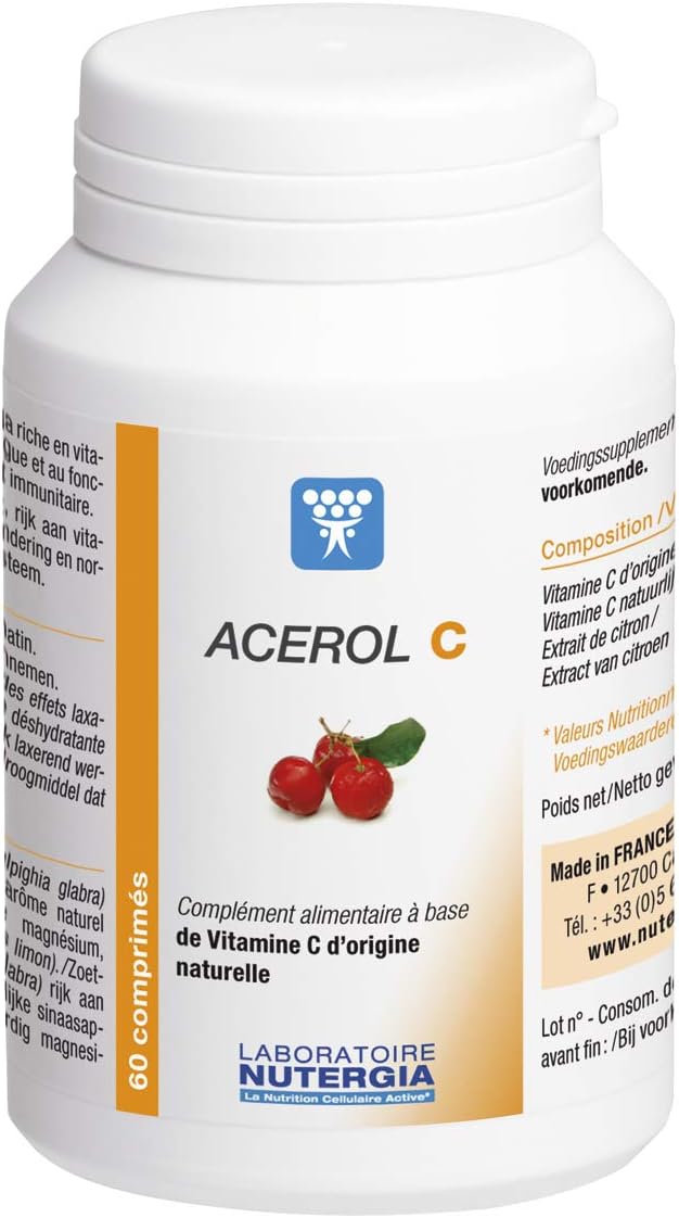 ACEROL C 60 tabs NUTERGIA by Nutergia