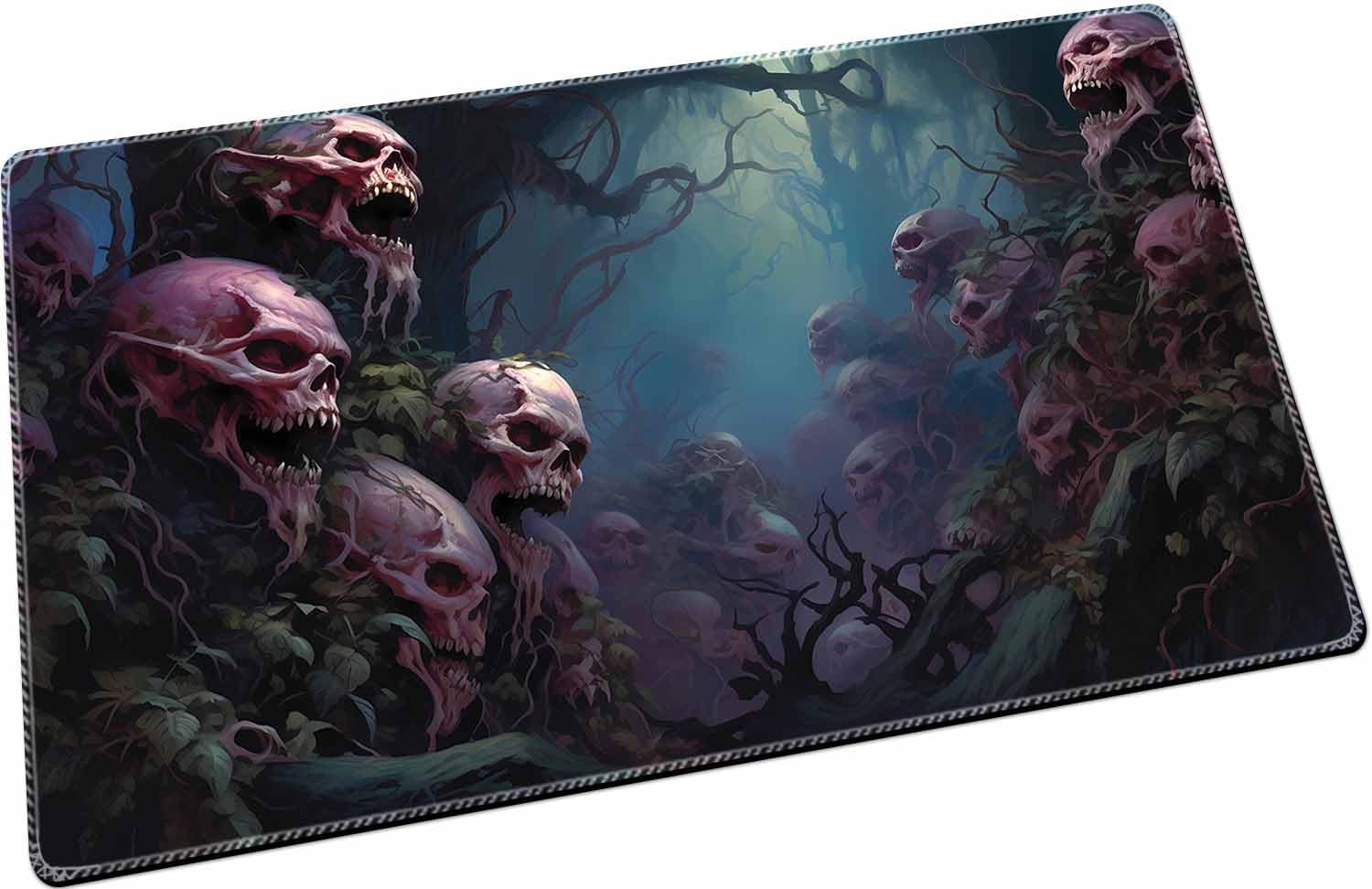 Amazon.co.jp: 4月 宇宙プレイマット MTG&TCG用、24x14インチ(スカル