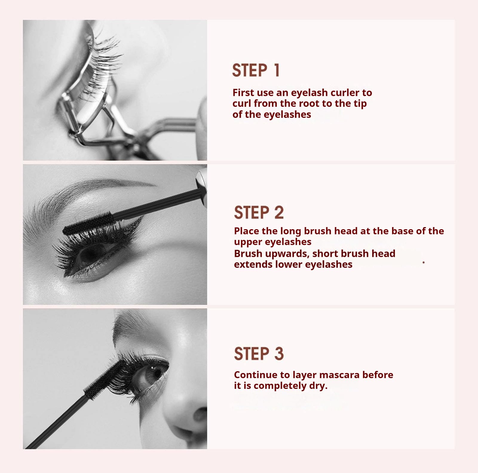 Mascara Allungante, Allungante E Volumizzante, Mascara Nero, A Lunga Tenuta E a Prova Di Sbavature, Ciglia Piene E Raffinate