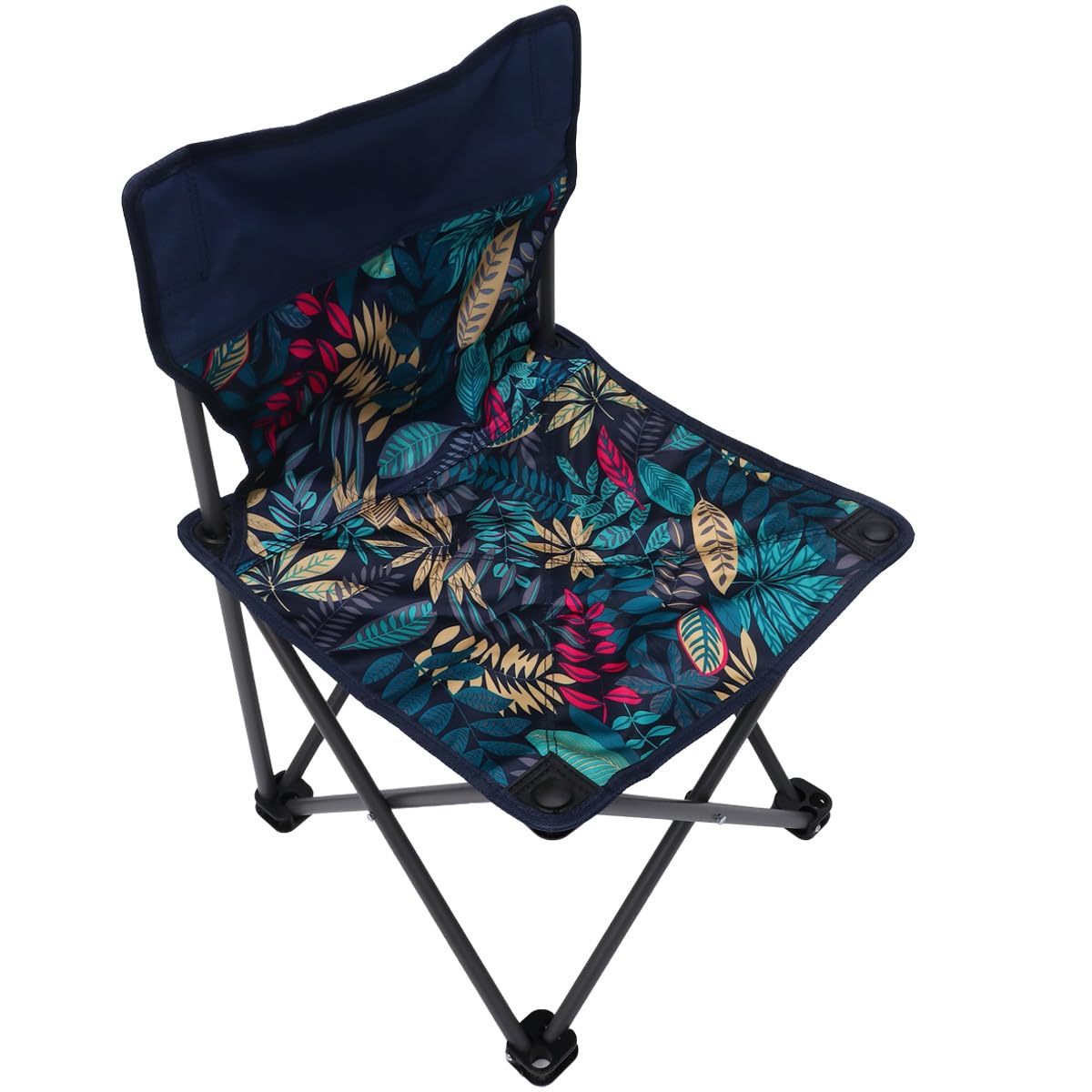 Chaise de pêche pliante résistante avec sac de transport compact pour randonnée