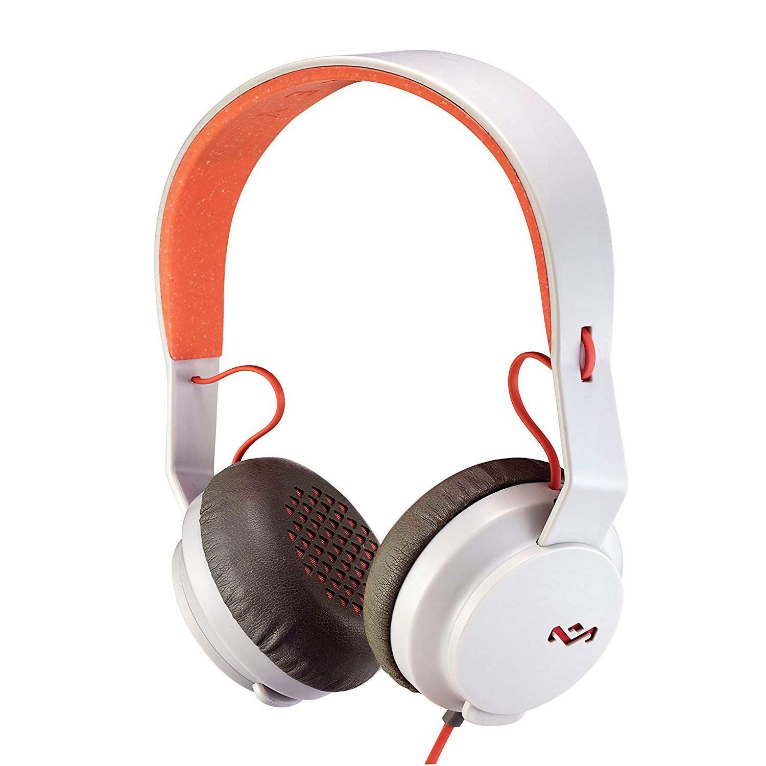 Marley Roar - On-Ear Headphones with Microphone, Easy 1 Button Control, Durable Comfortable Design, Superb Sound 40mm Driver, 20Hz-20KHz β Pink