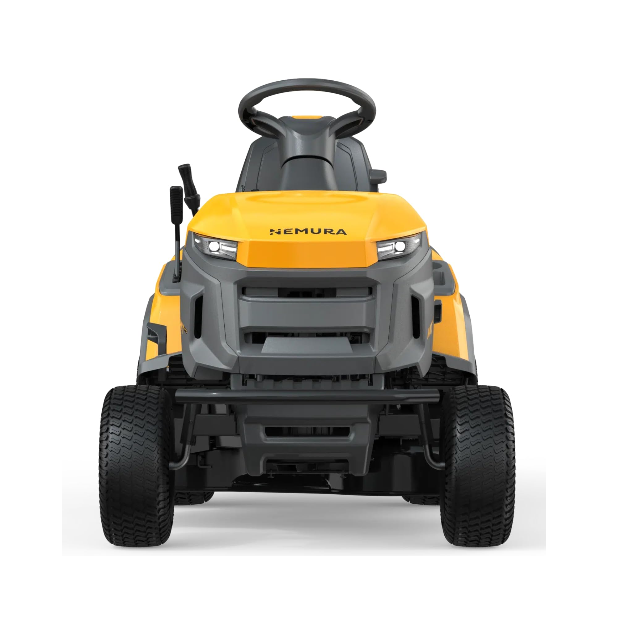 Nemura Tracteur Tondeuse Autoportée 547cc - Coupe 95 cm - Transmission Hydrostatique - Éjection Arrière - Jardin Grande Surface Jusqu’à 15 000 m² - Confort et Performance - Marque Française