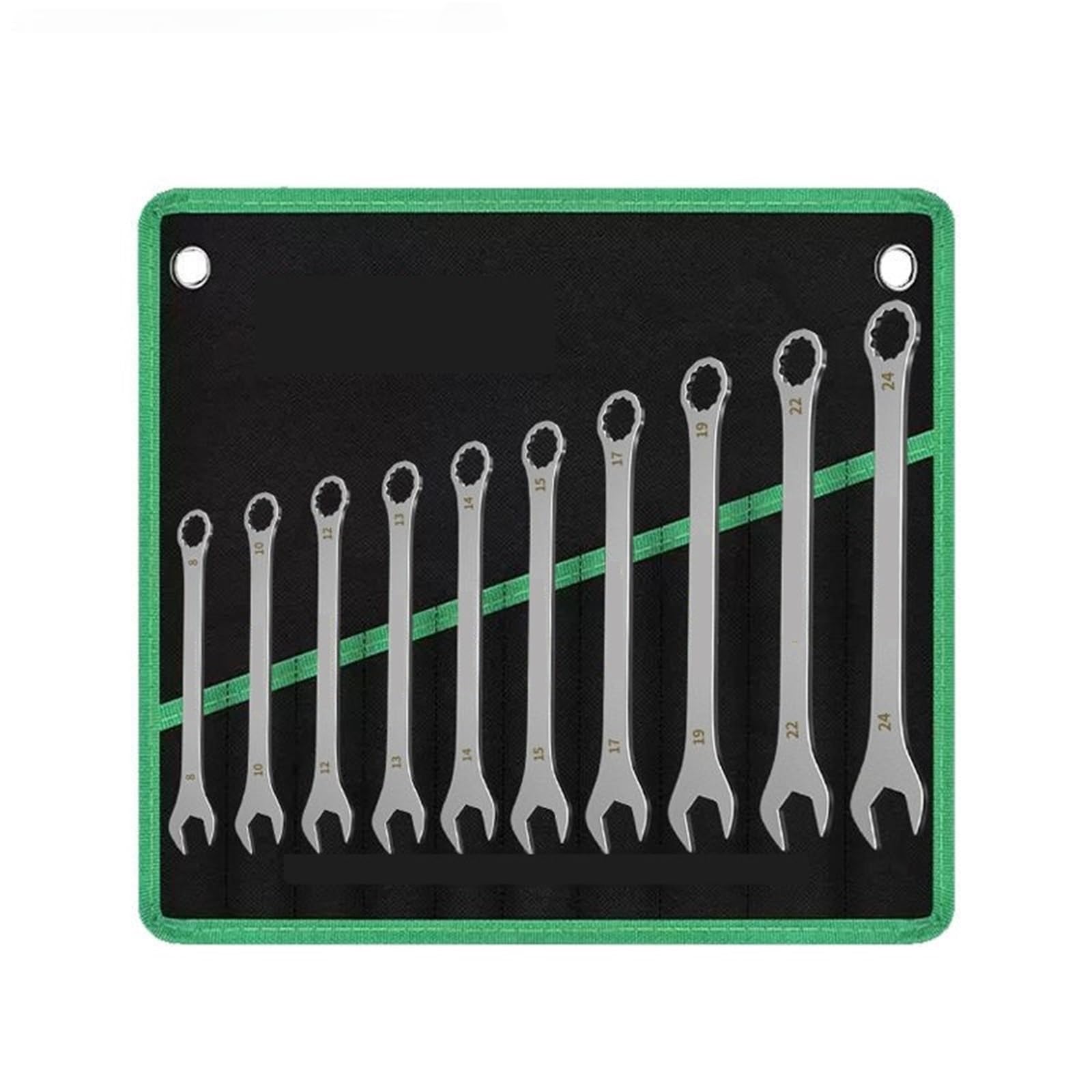 OLAQWENB Torque Wrenches 3mm Open Box Dual-Purpose Wrench 6-24mm Spanner Metric Ratcheting Combination Kit Precision Torque Wrench(8-24mm 10pcs kit)