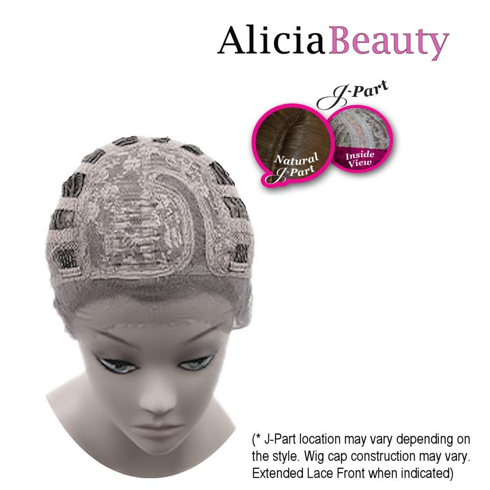 Foxy Silver (Lee) - Heat Resistant Fiber Lace Part Wig in 3T44