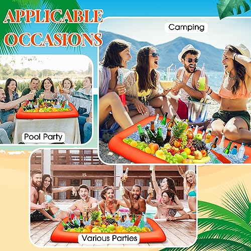 Kit bar gonflable avec gonfleur pour buffet de glace et fête extérieure - 7