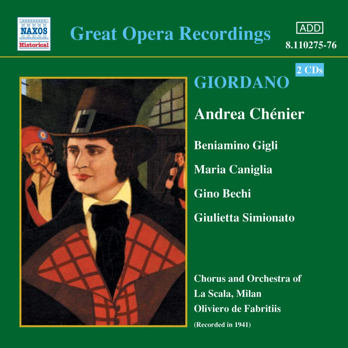 GIORDANO: Andrea Chenier
