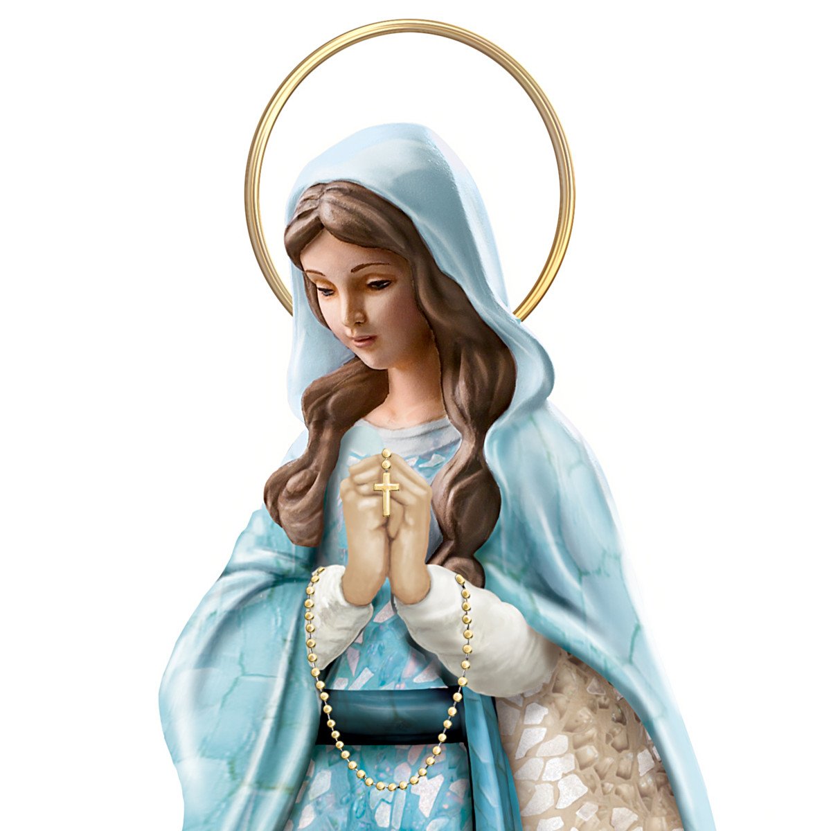 Blessed Virgin Mary Religious Mosaic Sculpture : Amazon.ca: Home
