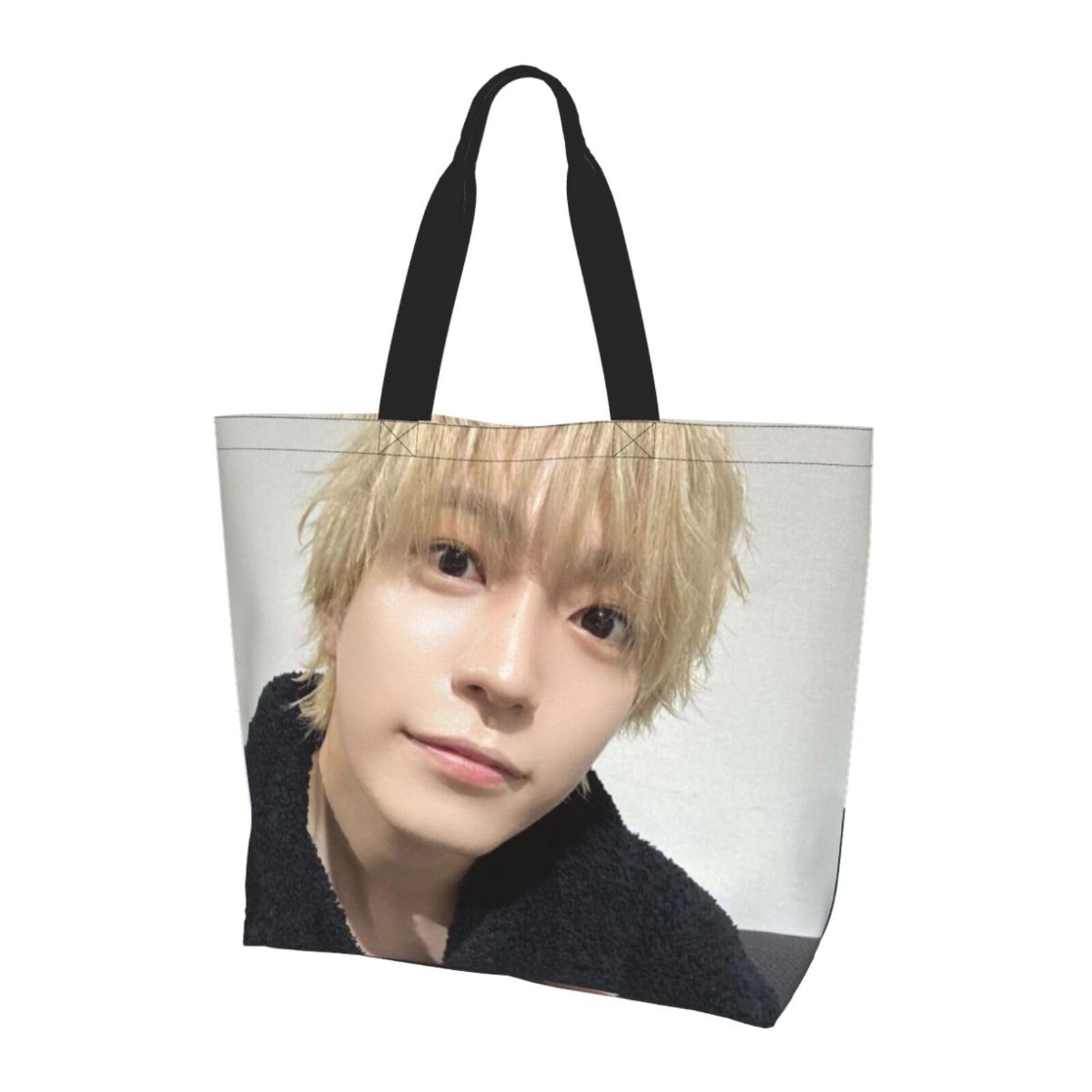 西畑大吾 (1) 大容量 環境にやさしいショッピングバッグボディバッググエコバッグ トートバッグ 便利袋ポータブル収納ワンショルダーコンビニエンスバッグ