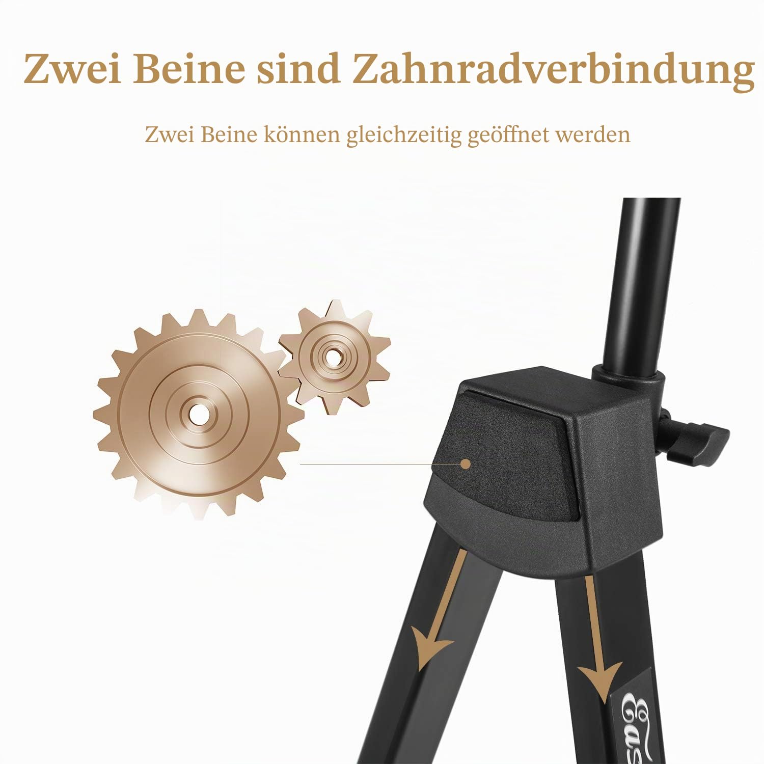 Eastar Geigenständer, Instrumentenständer, faltbar klappbares Stativ Metallständer für Violine/Viola/Ukulele/Gitarre/Mandoline