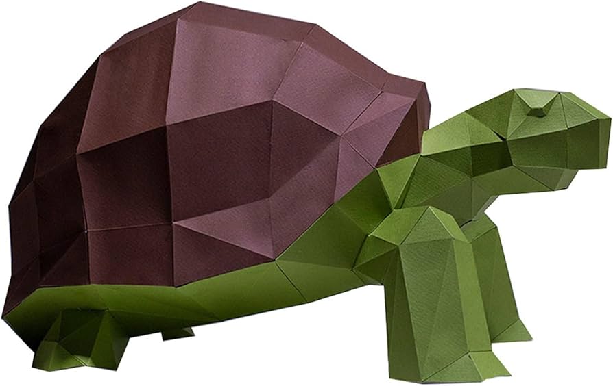 Amazon.co.jp: 亀の紙彫刻、プレカットDIYペーパークラフトキット Amazon.co.jp: 亀の紙彫刻、プレカットDIYペーパークラフトキット