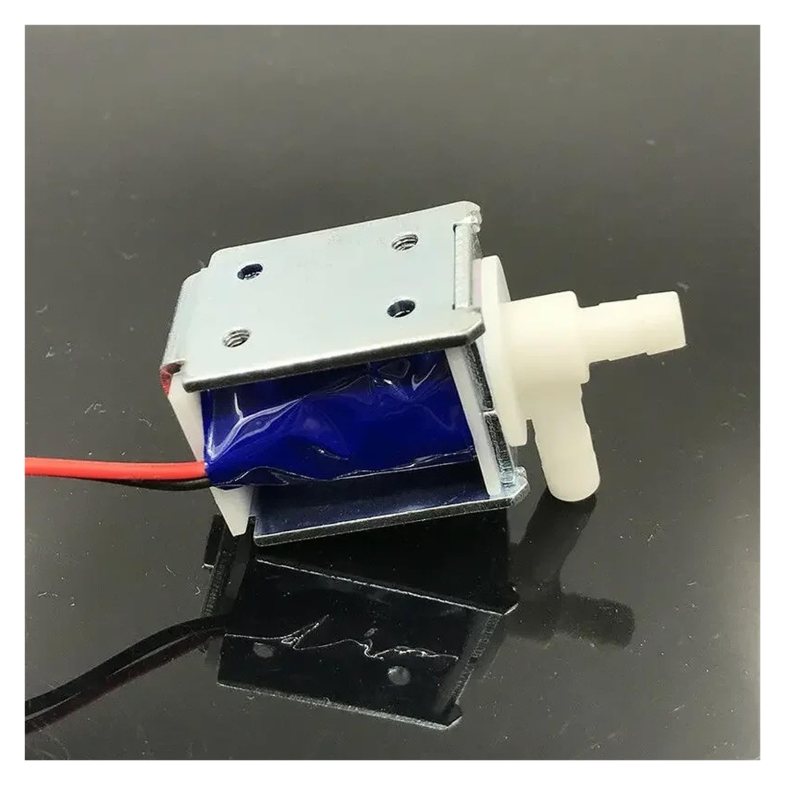 Alto rendimiento Mini válvula de aire eléctrica, válvula de agua, CC 6 V, 12 V y 24 V, control normalmente cerrado, N/C, 3, 5 o 10 unidades Accesorios de bricolaje(10pcs,Model A 6V)