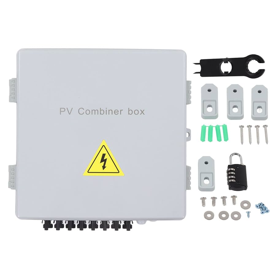 Amazon.com: 8 String PV Combiner Box, 10A Rated Current, 80A