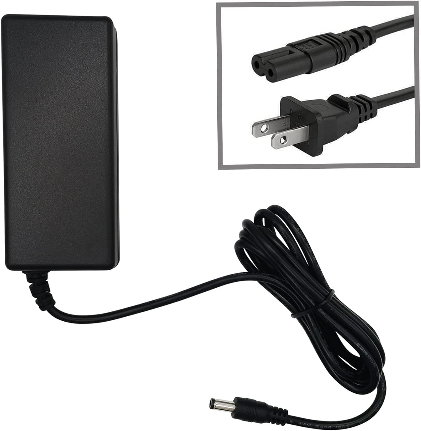 MyVolts 12V Power Supply Adaptor Compatible with/Replacement for Fortinet FortiGate-50B Firewall - US Plug
