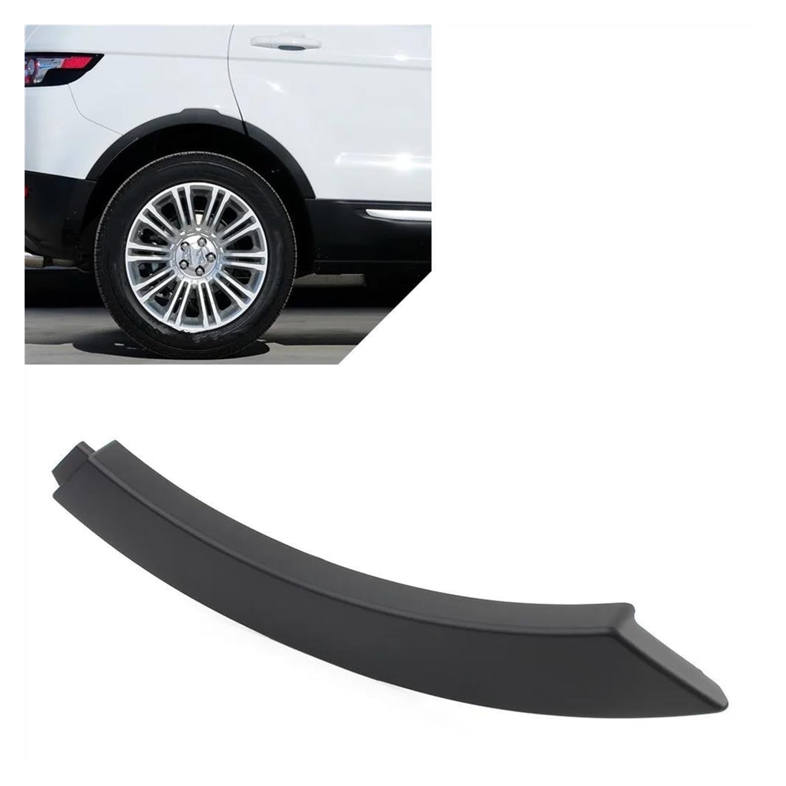 Passaruota Anteriore Sinistro, LR036053 Durevole Protezione Pneumatici Parafango Modanatura Nero Per Range Rover Evoque L538 - 6