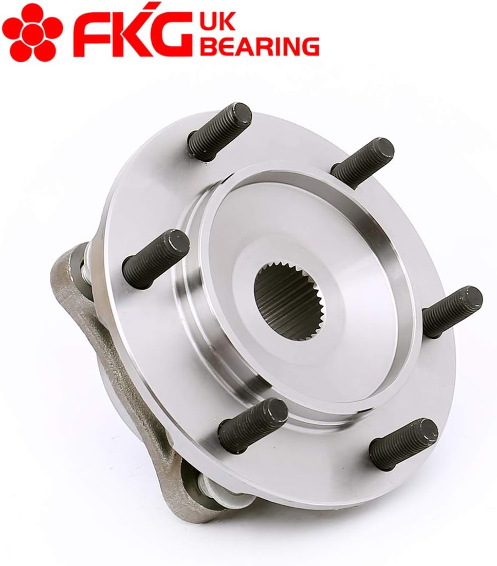 FKG 515040 (4WD Only) Front Wheel Bearing Hub Assembly fit for 10-16 Lexus GX460, 03-09 Lexus GX470, 03-16 Toyota 4Runner, 07-14 Toyota FJ Cruiser, 05-14 Toyota Tacoma, 6 Lugs