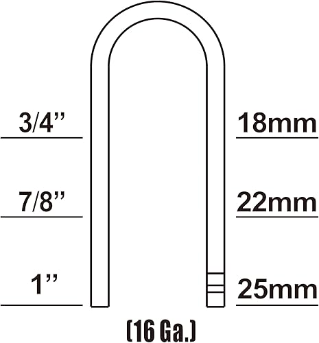 Miniatura 8 de Freeman PFS16 - Grapadora neumática de valla de calibre 16, 1.0in