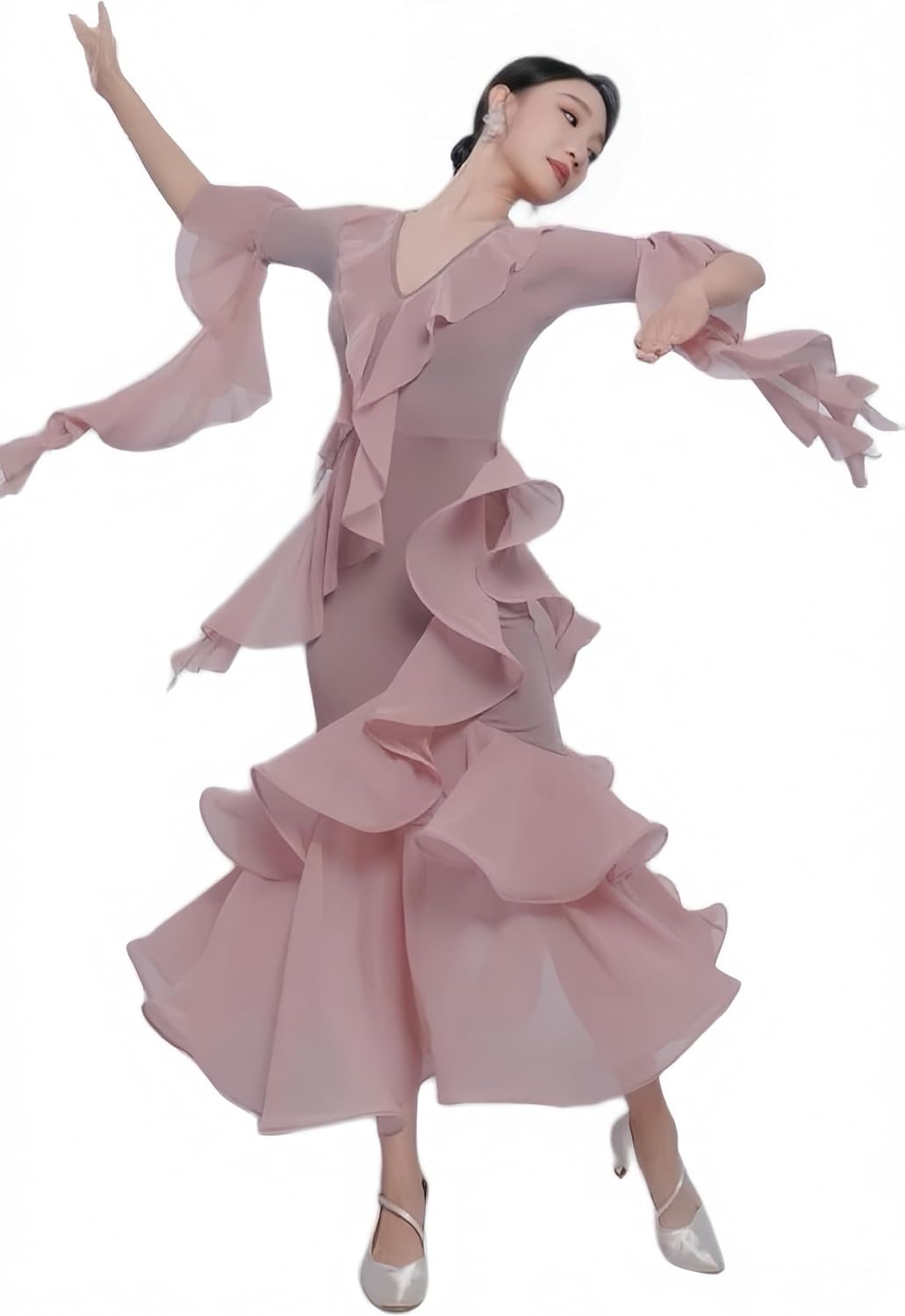 日本舞踊用衣装 明るいグレー地 青金 グラデーション　裾引き 日本舞踊用衣装 明るいグレー地 青金 グラデーション 裾引き 楽天市場