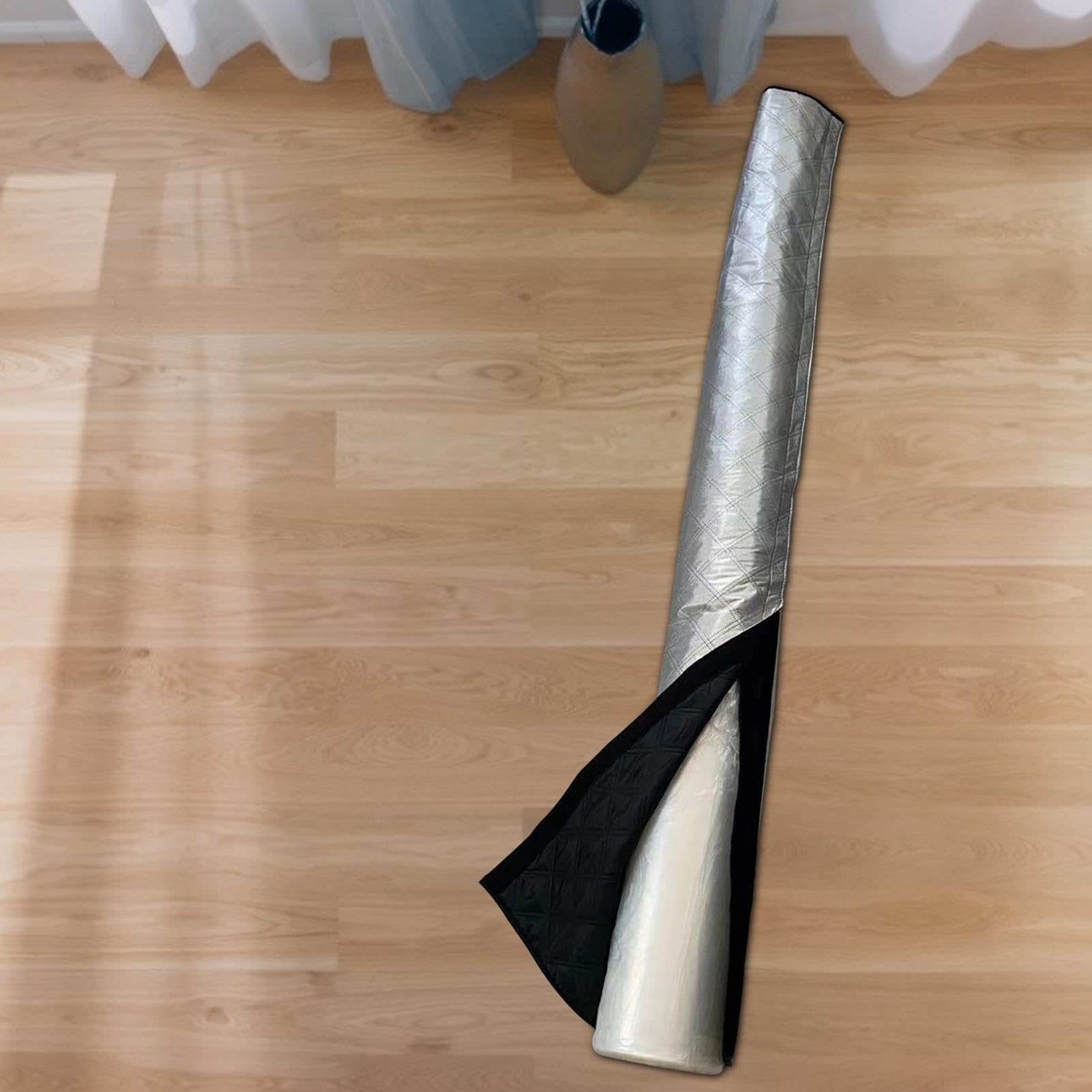 Nastro Tenuta Schiuma Silicone - 8 Metri X 1.5mm, Bianco, Per Isolamento E Antivibrazione