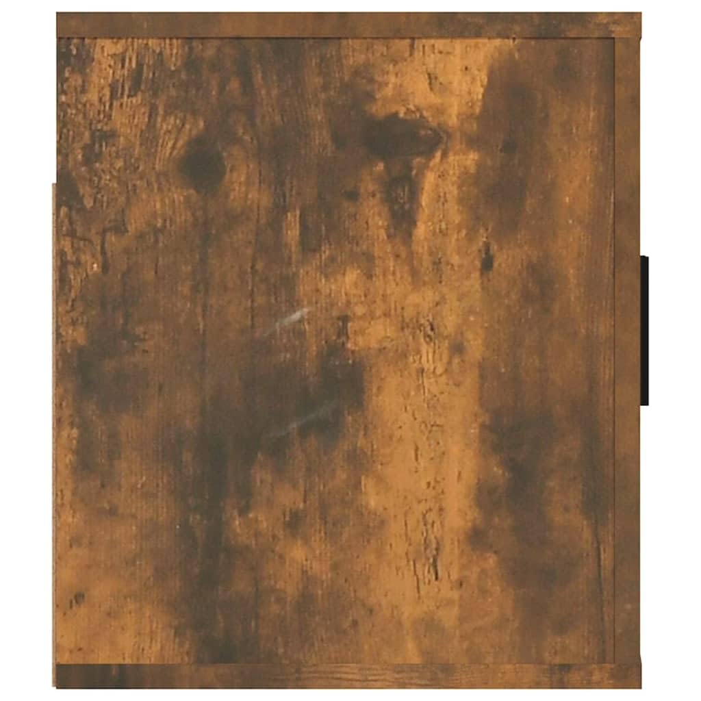 TV-Wandschrank Räuchereiche 80x34,5x40 cm, Holzwerkstoff, schwebendes TV-Möbel, modernes Media Center für Wohnzimmer, Schlafzimmer