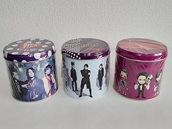 Amazon.co.jp: BUCK-TICK グミ缶 3種類 公式ツアーグッズ バクチク