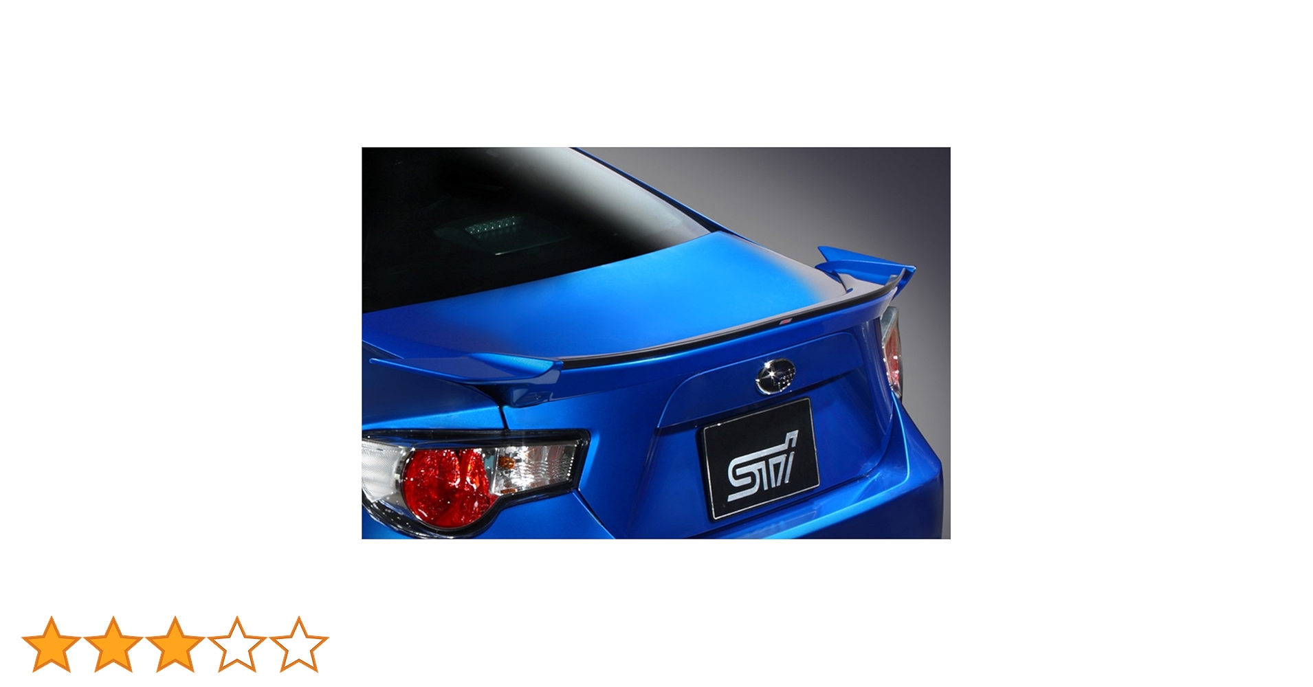Amazon | SUBARU(スバル) 純正部品 BRZ STIガーニーフラップ