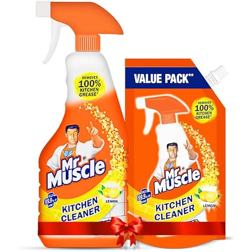 Mr. Muscle Kitchen Cleaner Spray 450ml 450 ml