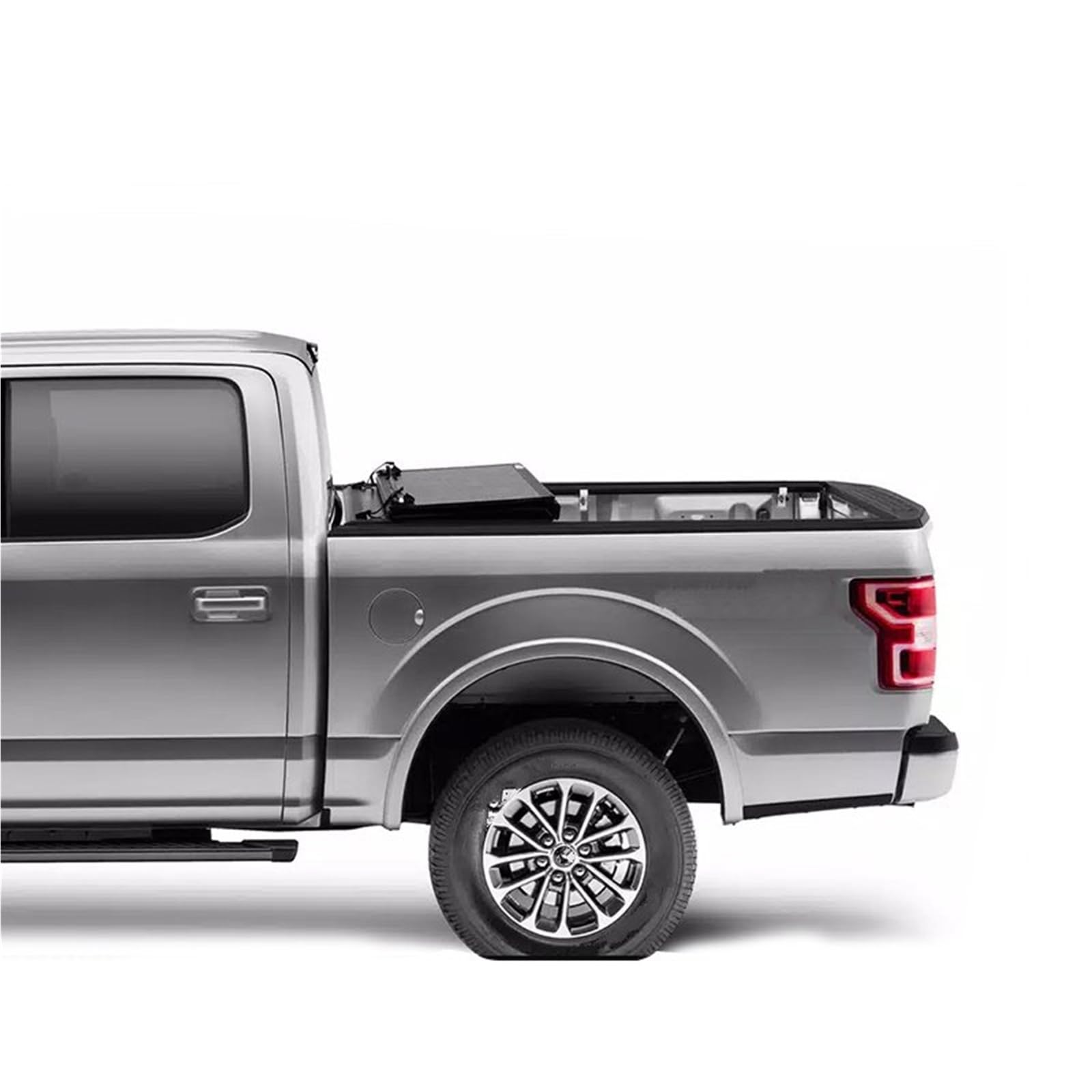 Für Ford Für Ranger T6 T7 Für F150 Pickup LKW Versenkbare Aluminium Roller Deckel Shutter Tonneau Abdeckung Gepäckraumabdeckung