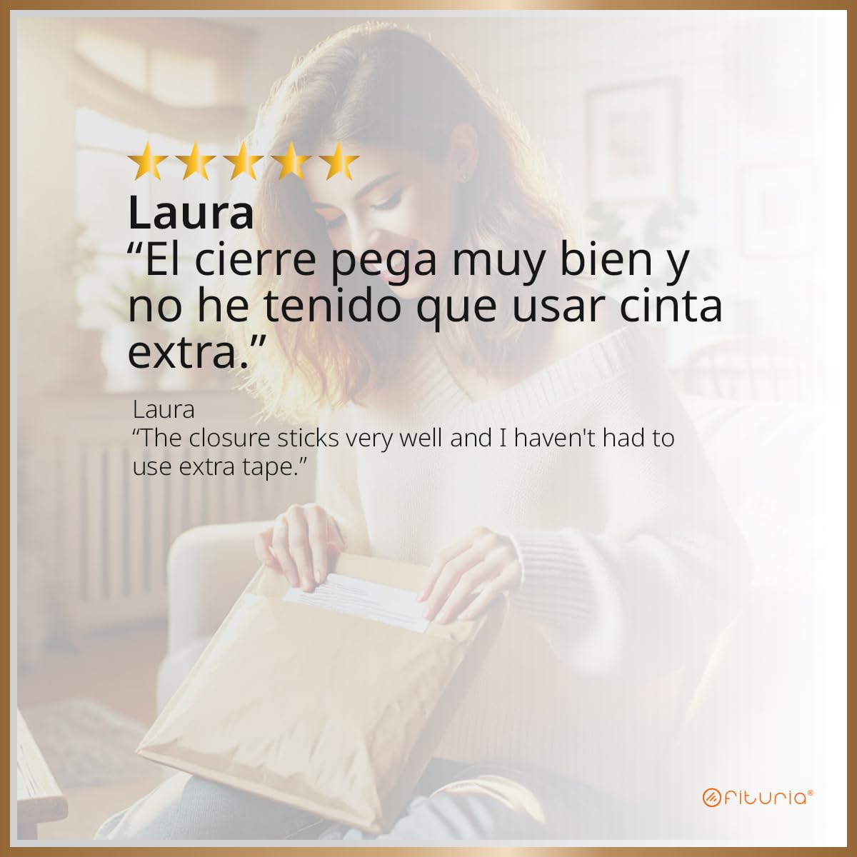 Sobres Acolchados para Envíos, Multitamaño (3 Tamaños), Colores Kraft y Blanco – Cierre Autoadhesivo – Sobres de Papel con Burbuja Interior, Ideal para Envíos - Pack S - Ofituria (12 sobres)