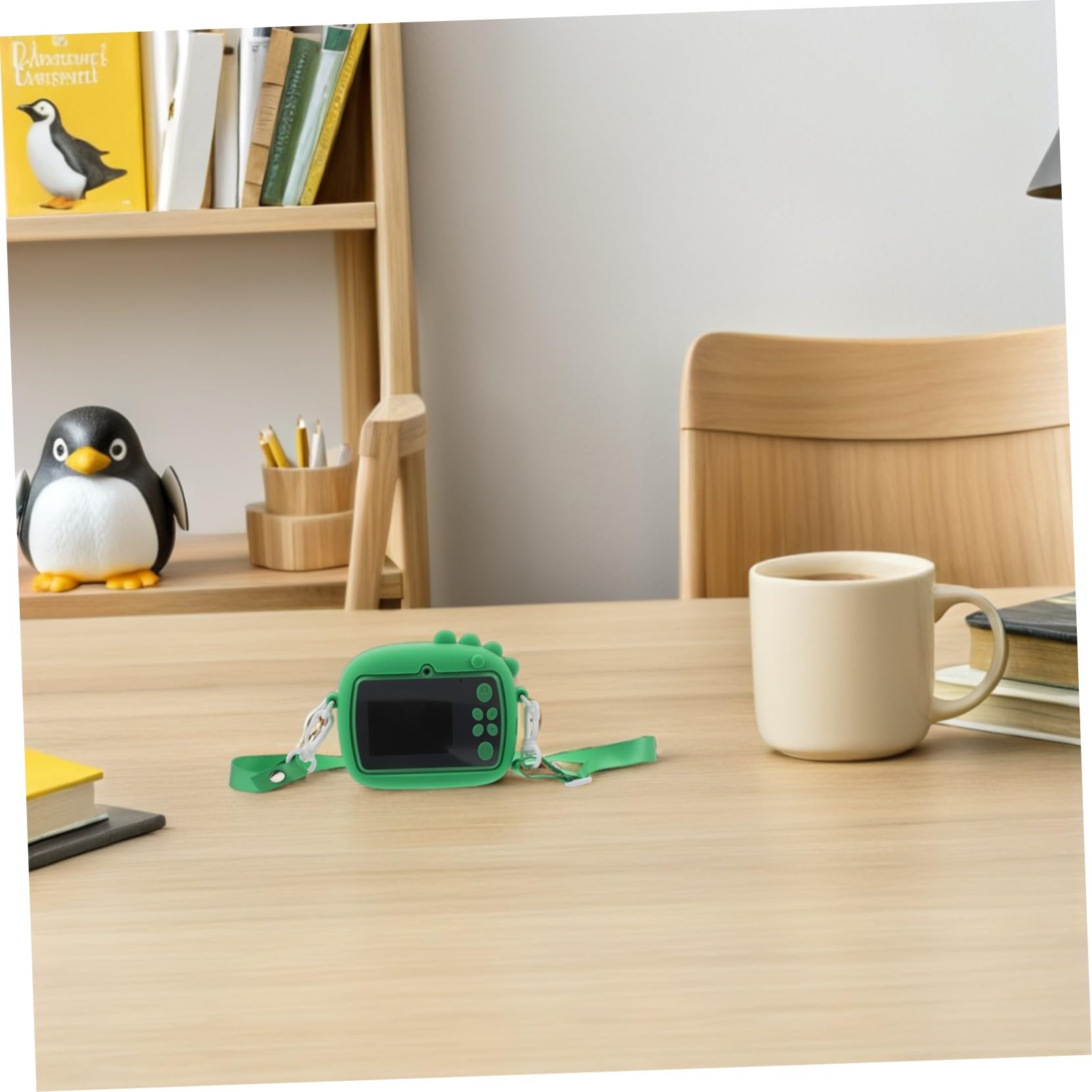Cámara Digital para Niños Verde con Doble Lente y Alta Definición