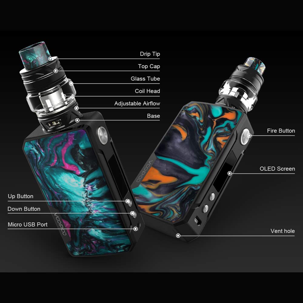 Voopoo Drag 2 Starter kit, Cigarrillo Electrnico Kit Vapor eCig Chips FIT-Modo 177W Box Mod Atomizador Uforce T2 Tank 5ml - Sin Nicotina y Sin E-lquido (B-dawn) : Amazon.es: Electrnica Voopoo Drag 2 Starter kit, Cigarrillo Electrnico Kit Vapor eCig Chips FIT-Modo 177W Box Mod Atomizador Uforce T2 Tank 5ml - Sin Nicotina y Sin E-lquido (B-dawn) : Amazon.es: Electrnica