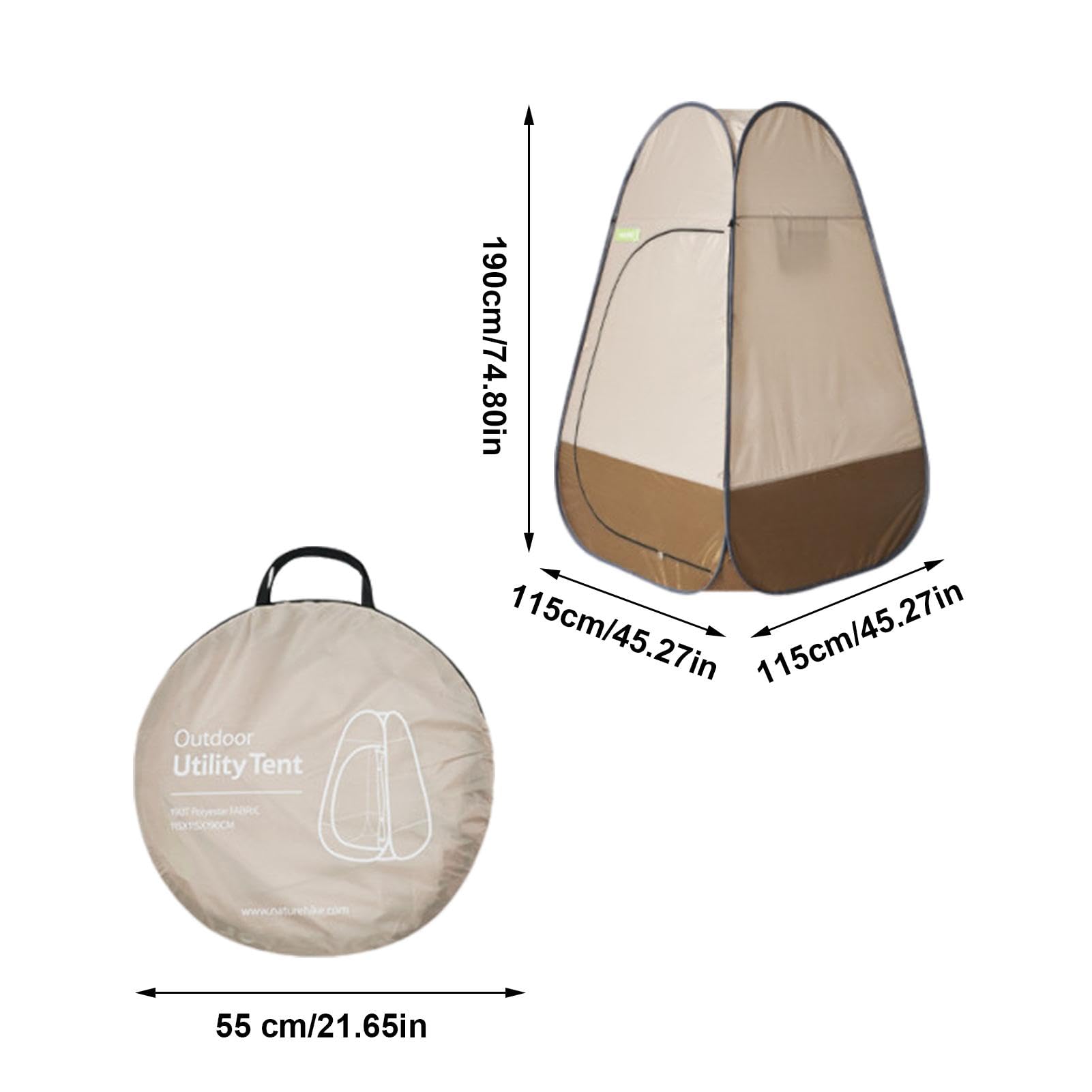 Tienda de baño para el baño para Acampar, de Ducha al Aire Libre Tienda al | Refugio de vestuario de playa impermeable para acampar, senderismo, pesca