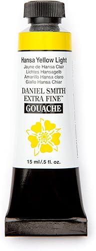 Daniel Smith Gouache Hansa - Pintura de luz amarilla, 1 unidad (paquete de 1)