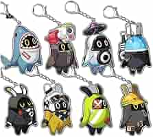 【PoP】キャラクターキーホルダー7個セット Amazon.co.jp: PANHUI ポピー プレイタイム キーリング