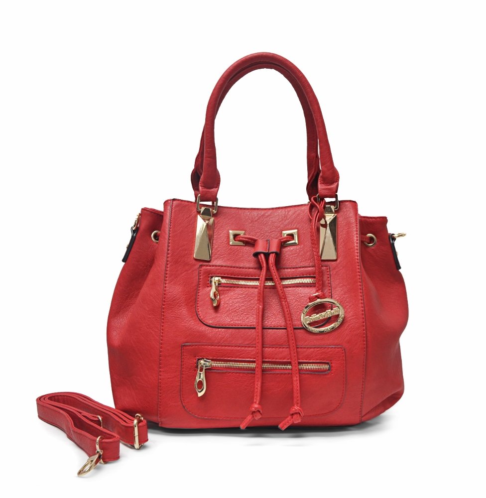 Sori Collection "205" Hobo High Quality Designer Inspired Handbag (Red)