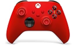 Xbox Wireless Gaming Controller (2025) – Pulse Red – Play on Xbox, Windows, Android, iOS, FireTV Sticks, Smart TVs, VR Headsets