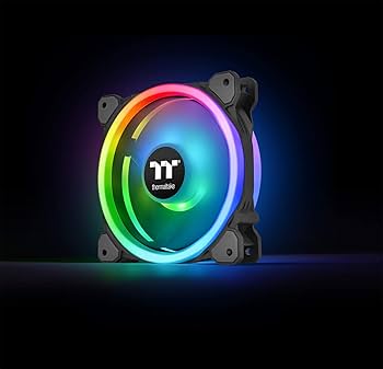 PC用ファン・クーラー Riing Trio PLUS 14 RGB THERMALTAKE Riing Trio 14 RGB Radiator Fan TT Premium Edition (3-Fan Pack)
