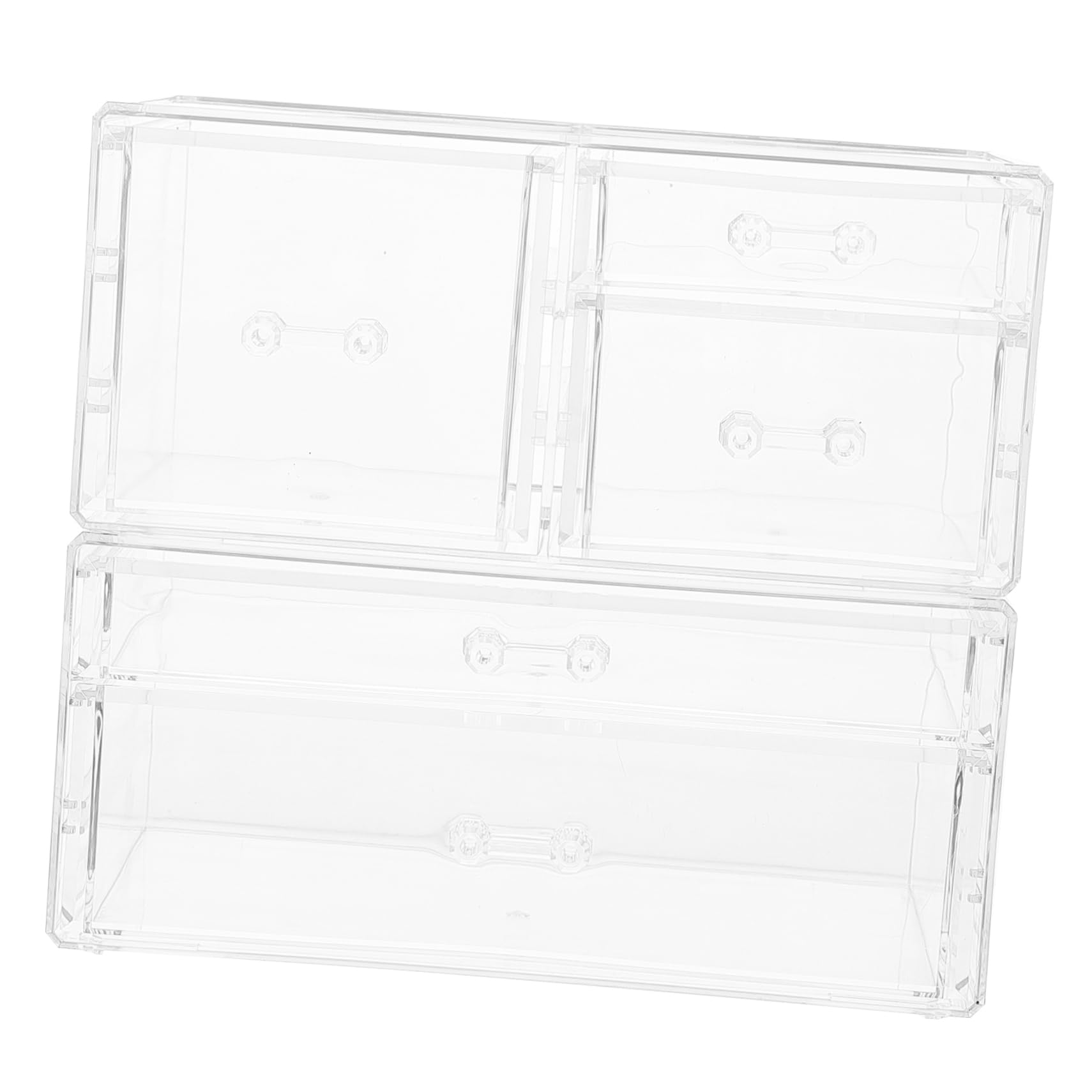 Organizer Cosmetico a Cassetti Ps Trasparente per Trucchi