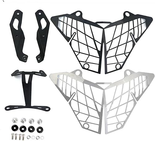 Miniatura 2 de Protector de parrilla para faros delanteros de motocicleta CNC Protector de parrilla para K & awasaki para V & ersys 300 250 X300 X-300 Versys300