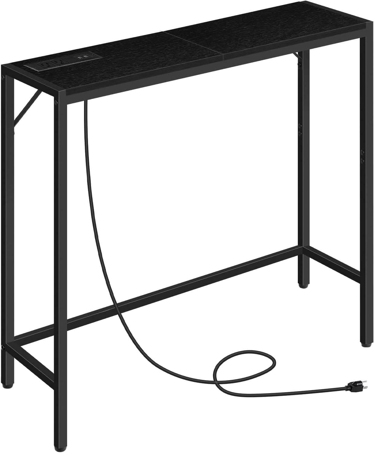 MAHANCRIS Console Table with Power Station, 30.1” Entryway