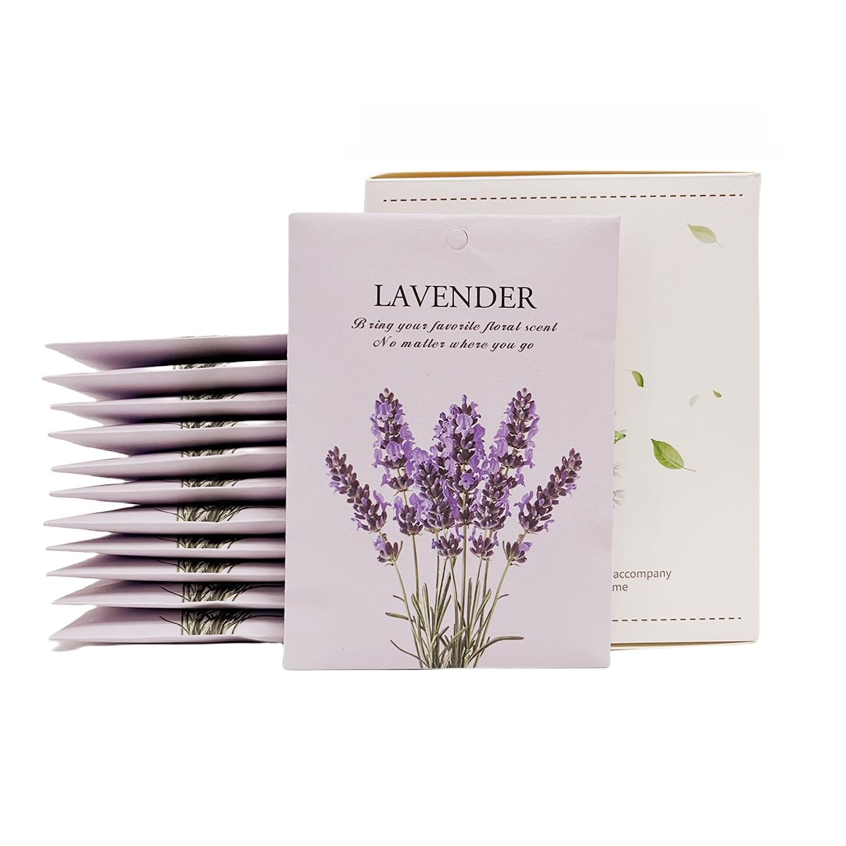DMDGYNL Lavender Scented Sachet Bags - 12 Pack Home Car Freshener Odor Eliminator for Closets Rooms Drawers Wardrobes