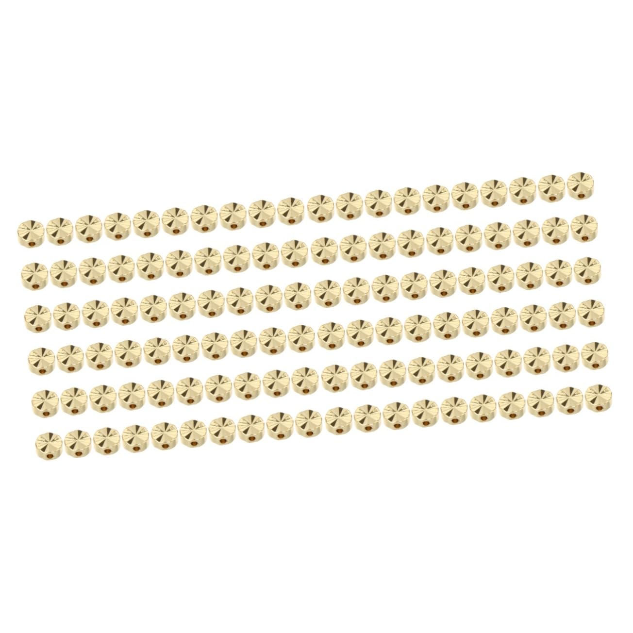 Perles dorées pour bijoux de création et ateliers de loisirs créatifs