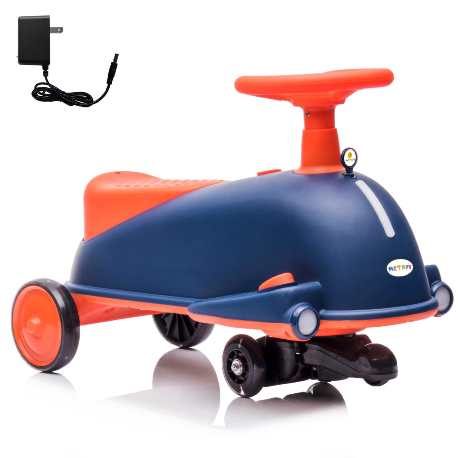 Photo 1 of Electric Wiggle Car Ride On Toy, 2 in 1 Wiggle Car