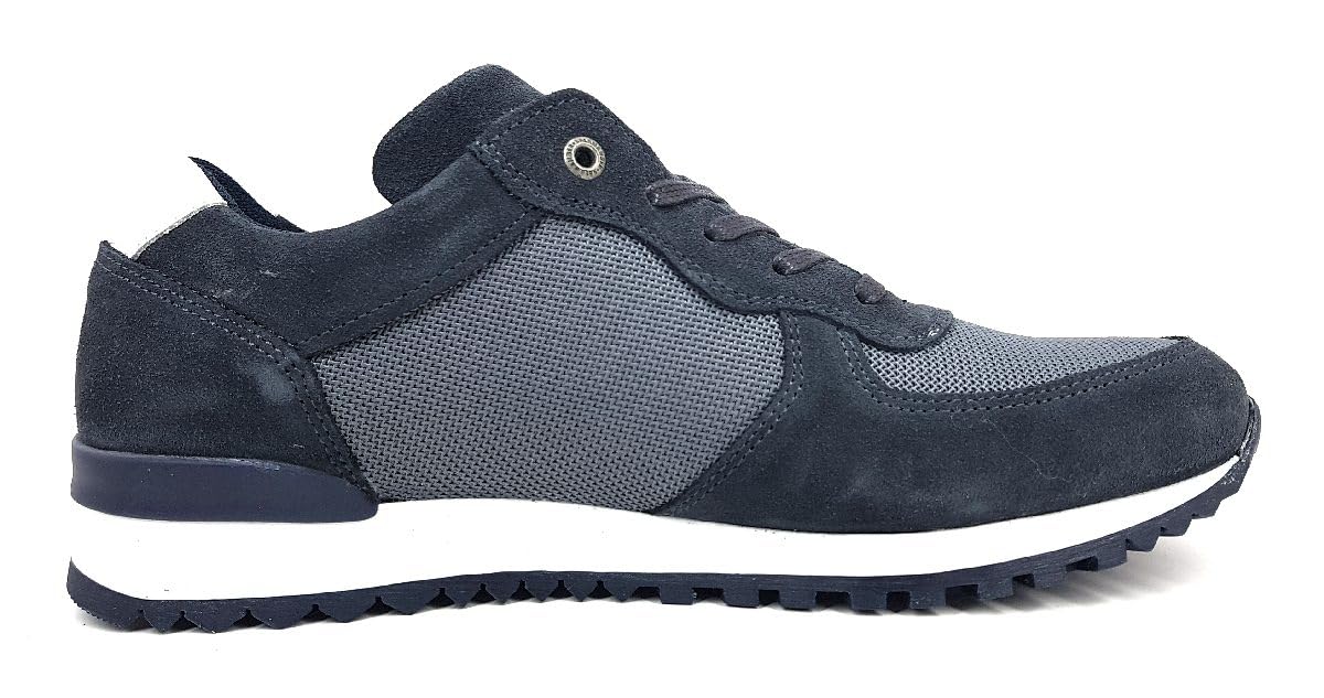 Salamander Męskie buty sznurowane, sneakersy, szare, czas wolny