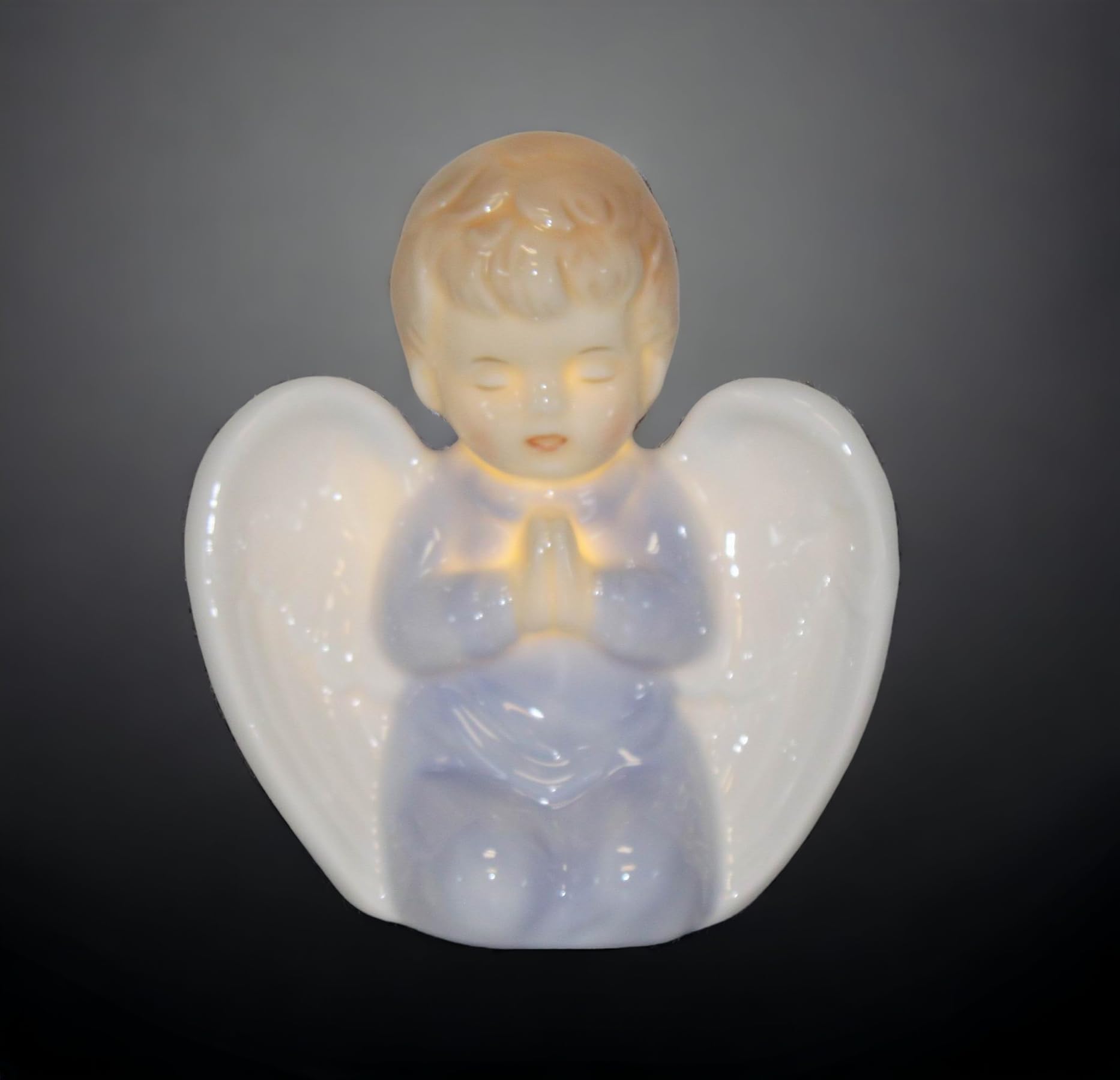 Cosmos Gifts Lampka nocna, ceramiczna, wielokolorowa