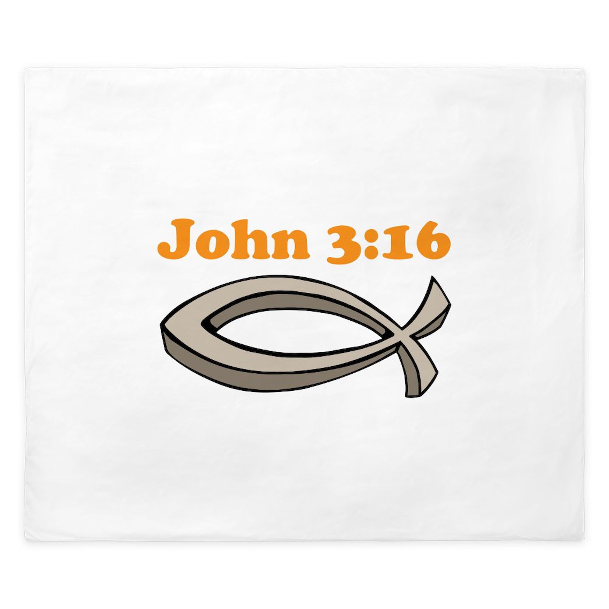 CafePress John 316 King Duvet Cover, Printed Comforter Cover, Unique Bedding